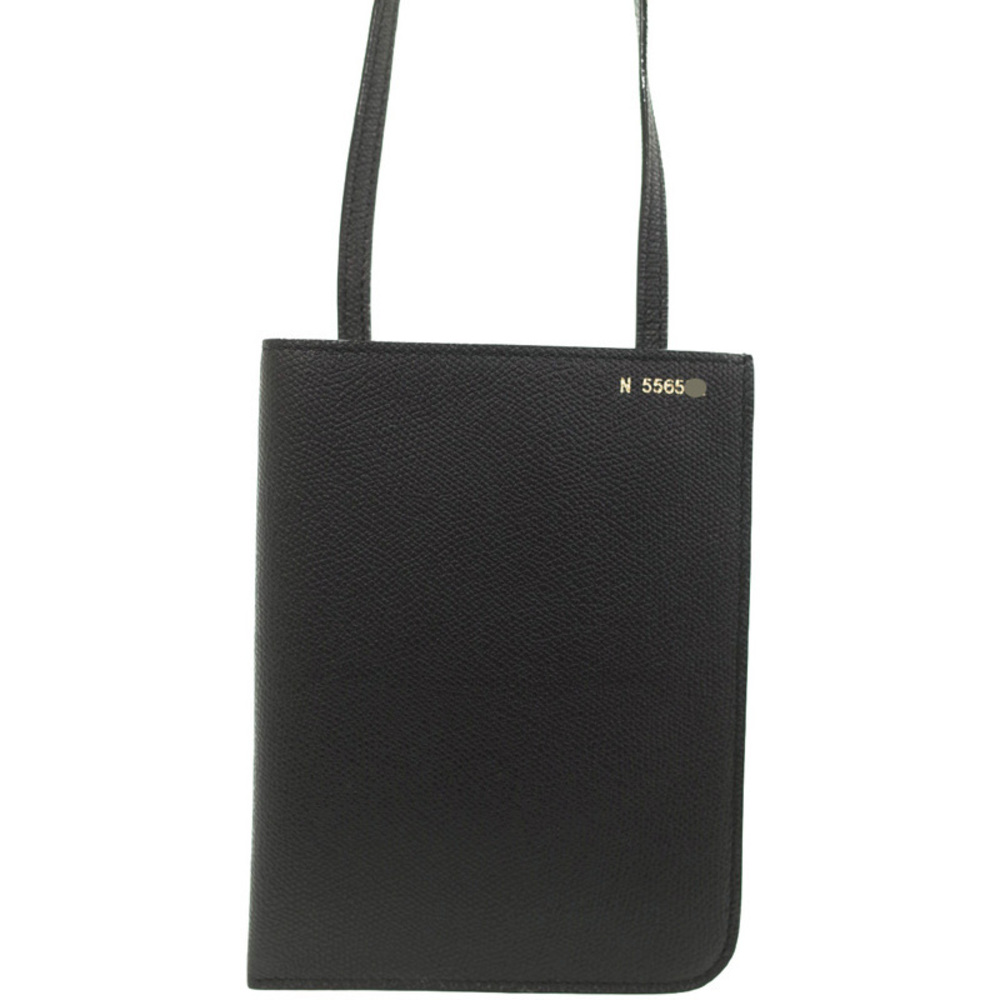 Valextra Crossbody Soft Document Holder Shoulder Bag